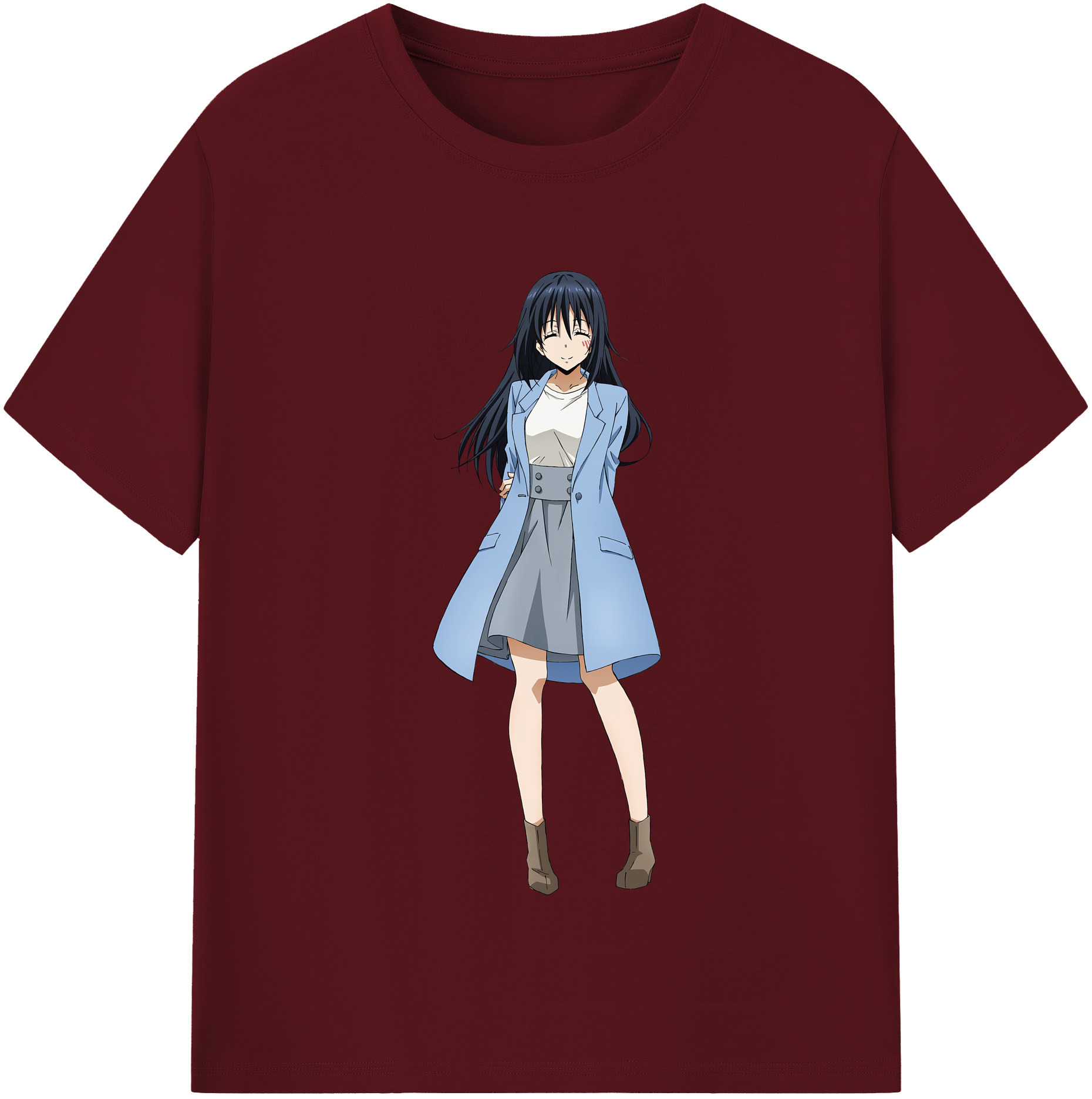 （画像用） 転スラ Regarding Reincarnated to Slime 綿100％半袖Tシャツ（フロントプリント）